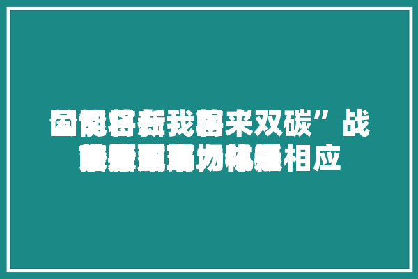 国能日新：将来
公司将在我国“双碳”战略及建立
“新型电力体系
”大配景
的指引下，积极相应
能源布局
变革
带来的市场机遇