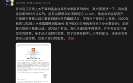 连续三日减持套现被质疑违背答应小米林斌回应为了公益捐赠