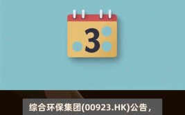 综合环保团体
(00923.HK)年度权益股东应占亏损增长
62.6%至6470万港元