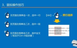 干货选取办公软件明说对象操作(选取对象文档明说鼠标左键)