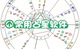 占星软件介绍跟我学基础(占星星盘软件介绍跟我学乔木)