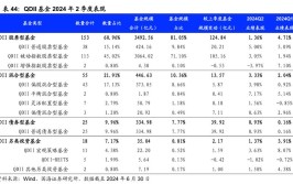 2024年二季度基金市场分析「2024年二季度基金市场分析报告」