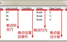 断点如何使用出点感觉功能德巴赫(断点代码功能数据变量)