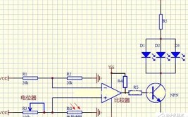 电路基础小制作小夜灯科技软件(传感器针脚第一个电路基础)