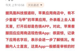 底线竟成色情商店苹果App(色情苹果底线商店竟成)