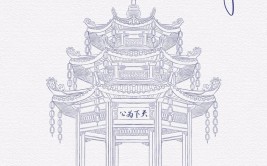 中国古建筑笔刷画线procreate(笔刷中国古建筑画线建筑)