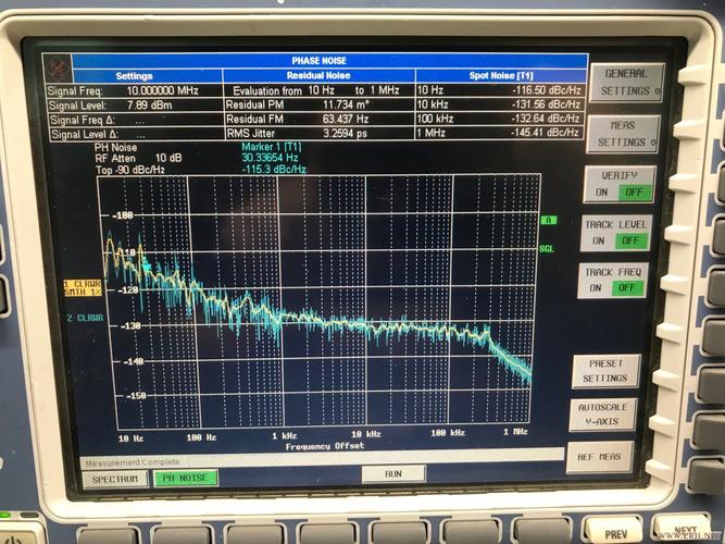 信号源你会相位噪声测量参数(相位噪声信号源设置为测试)